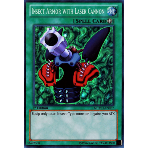 NUMH-EN057 Insect Armor with Laser Cannon
