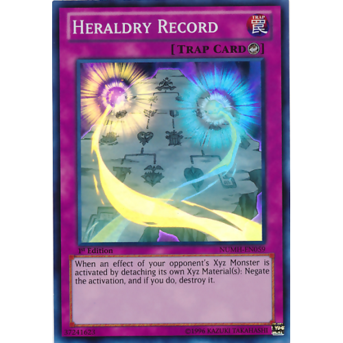 NUMH-EN059 Heraldry Record