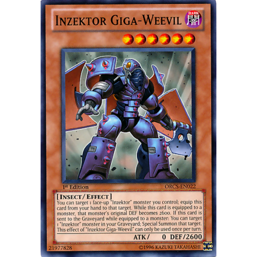 ORCS-EN022 Inzektor Giga-Weevil