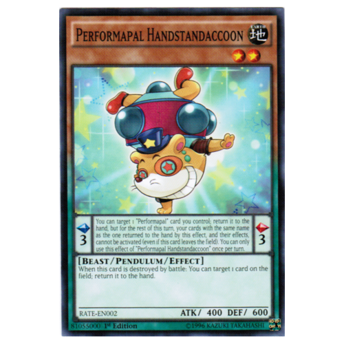 RATE-EN002 Performapal Handstandaccoon