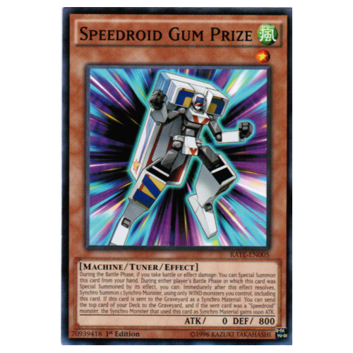 RATE-EN005 Speedroid Gum Prize