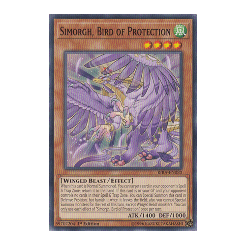 RIRA-EN020 Simorgh, Bird Of Protection