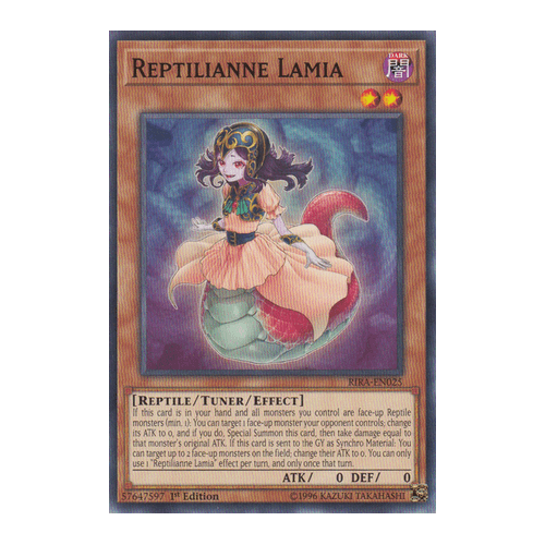 RIRA-EN025 Reptilianne Lamia