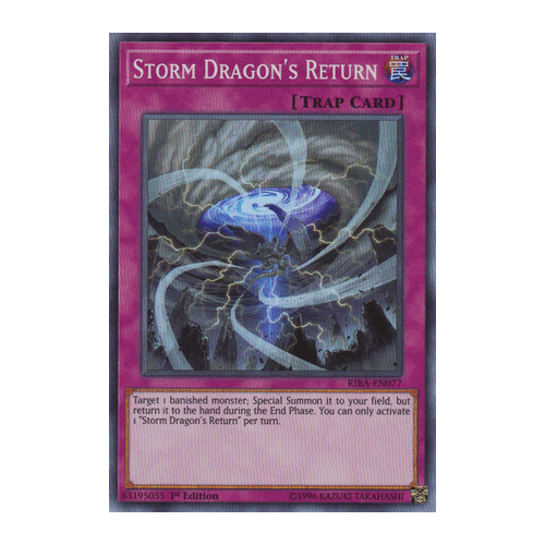 RIRA-EN077 Storm Dragon's Return