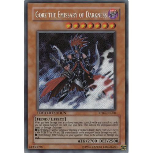 RP02-EN000 Gorz the Emissary of Darkness
