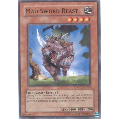 RP02-EN023 Mad Sword Beast