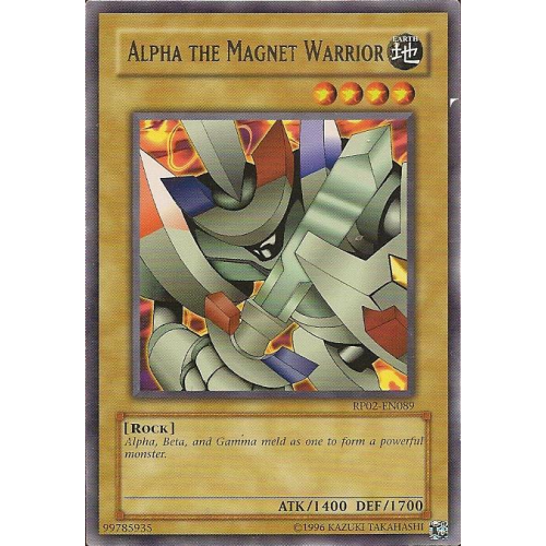 RP02-EN089 Alpha The Magnet Warrior