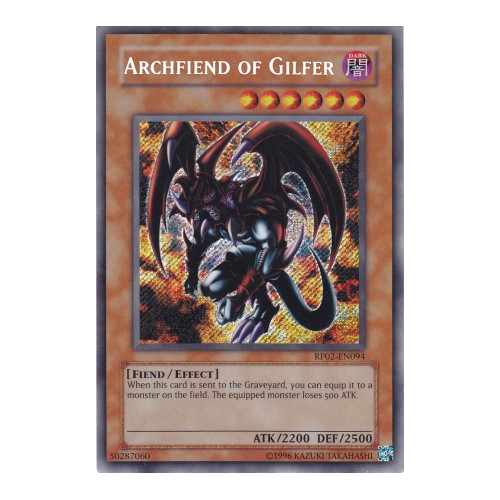 RP02-EN094 Archfiend of Gilfer