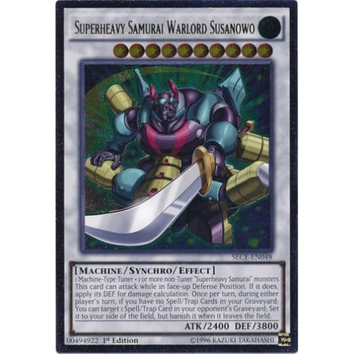 SECE-EN048 Superheavy Samurai Warlord Susanowo (Ultimate Rare)