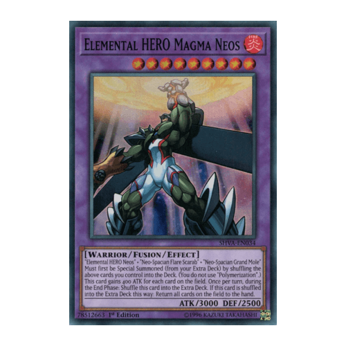 SHVA-EN034 Elemental HERO Magma Neos