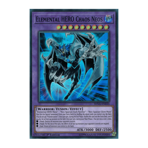 SHVA-EN035 Elemental HERO Chaos Neos