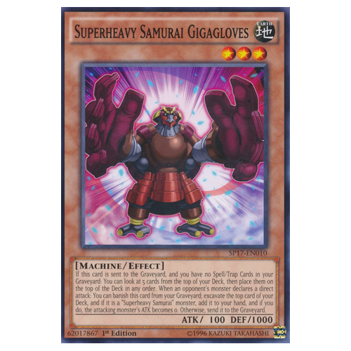 SP17-EN010 Superheavy Samurai Gigagloves