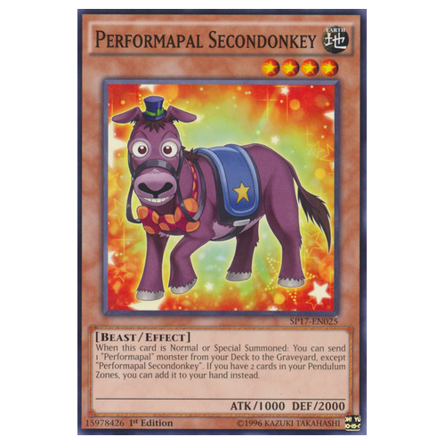 SP17-EN025 Performapal Secondonkey