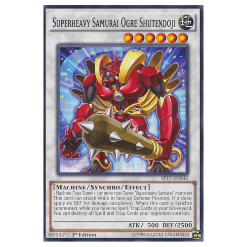 SP17-EN042 Superheavy Samurai Ogre Shutendoji