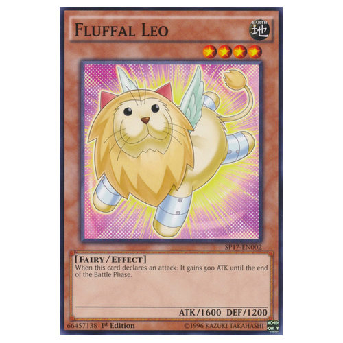 SP17-EN002 Fluffal Leo (Starfoil Rare)