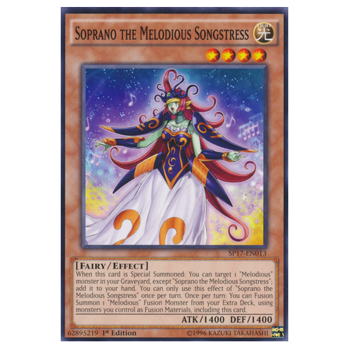 SP17-EN013 Soprano the Melodious Songstress (Starfoil Rare)