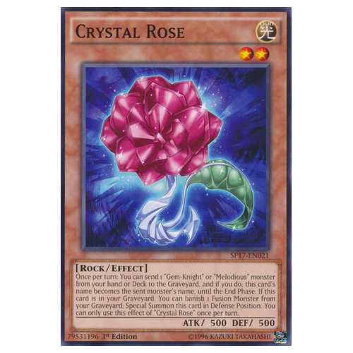 SP17-EN021 Crystal Rose (Starfoil Rare)