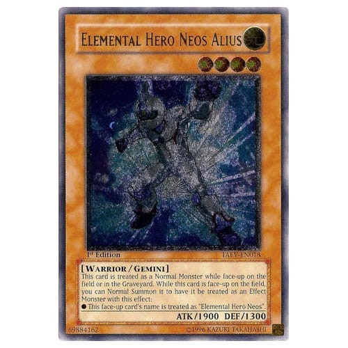 TAEV-EN018 Elemental Hero Neos Alius (Ultimate)