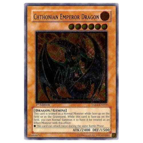 TAEV-EN019 Chthonian Emperor Dragon (Ultimate)