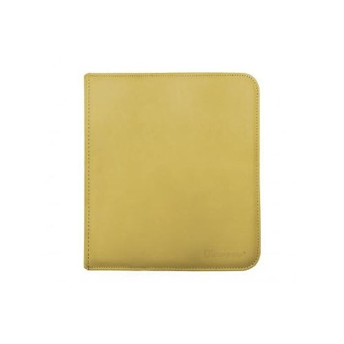 Vivid 12-Pocket Zippered PRO-Binder: Yellow