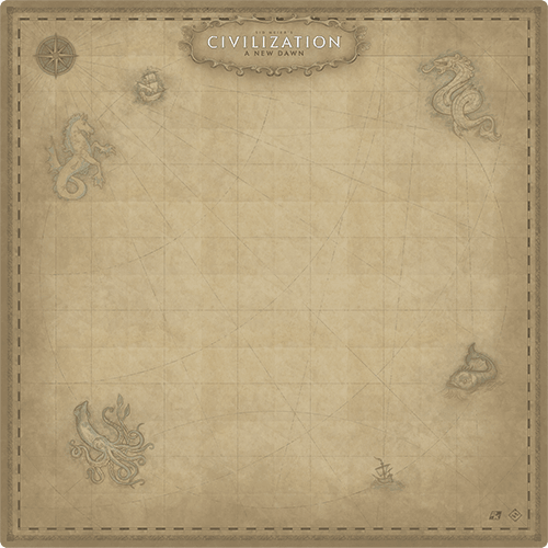 Civilization: A New Dawn - Game Mat