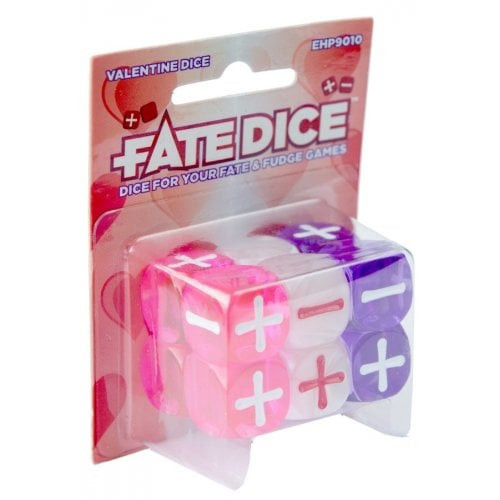 Fate Dice Set: Valentine Dice
