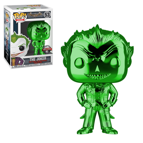 POP! Heroes - Batman: Arkham Asylum #53 The Joker (Green Chrome)