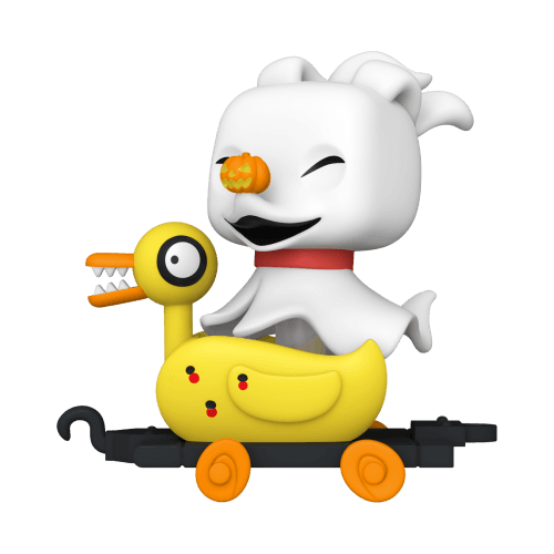 POP! Trains #10 The Nightmare Before Christmas - Zero in Duck Cart (Glow in the Dark) (Magic Madhouse Exclusive)