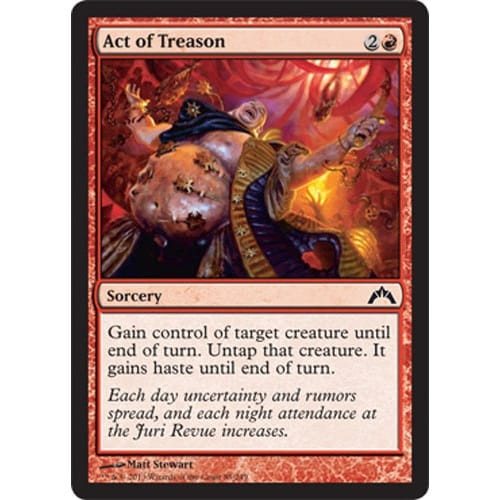 Act of Treason (foil) | Gatecrash