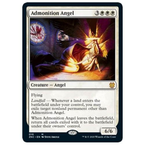 Admonition Angel | Zendikar Rising Commander