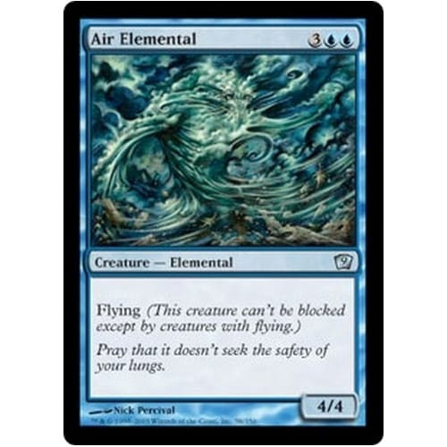 Air Elemental (foil) | 9th Edition