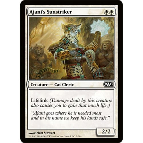 Ajani's Sunstriker (foil)