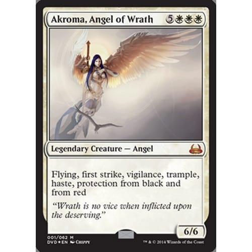 Akroma, Angel of Wrath (foil) | Duel Decks Anthology
