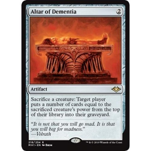 Altar of Dementia (foil)