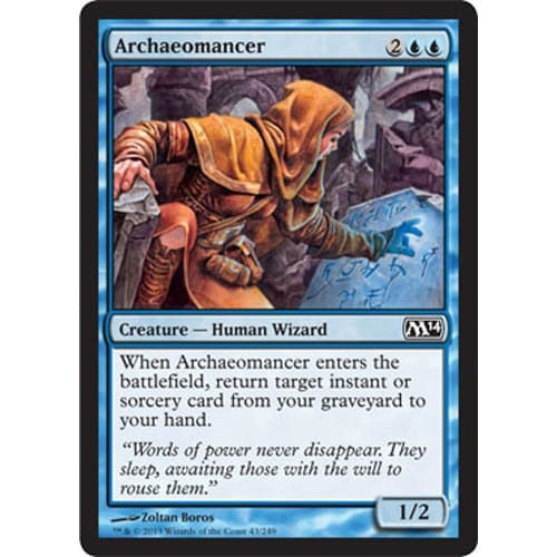 Archaeomancer (foil) | Magic 2014 Core Set