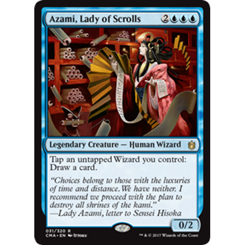Azami, Lady of Scrolls