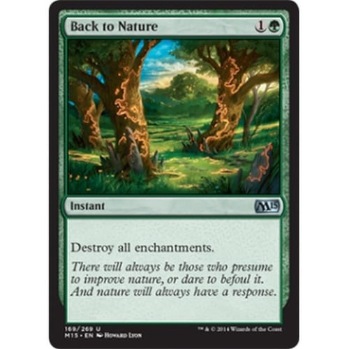 Back to Nature