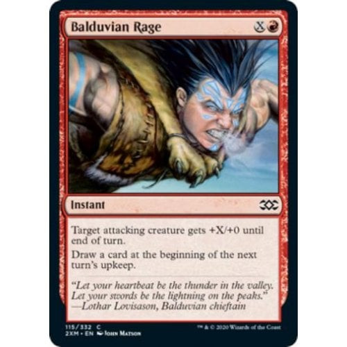 Balduvian Rage (foil) | Double Masters