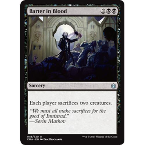 Barter in Blood