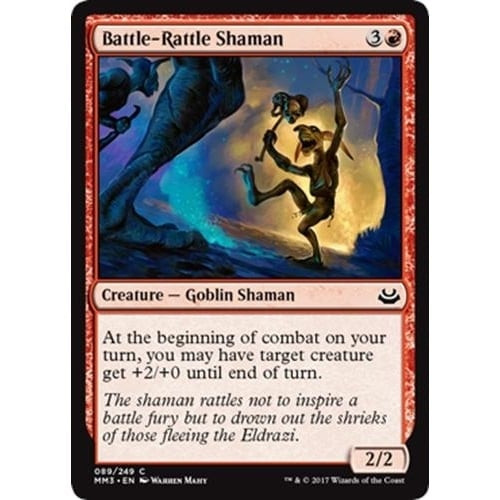 Battle-Rattle Shaman (foil) | Modern Masters 2017 Edition