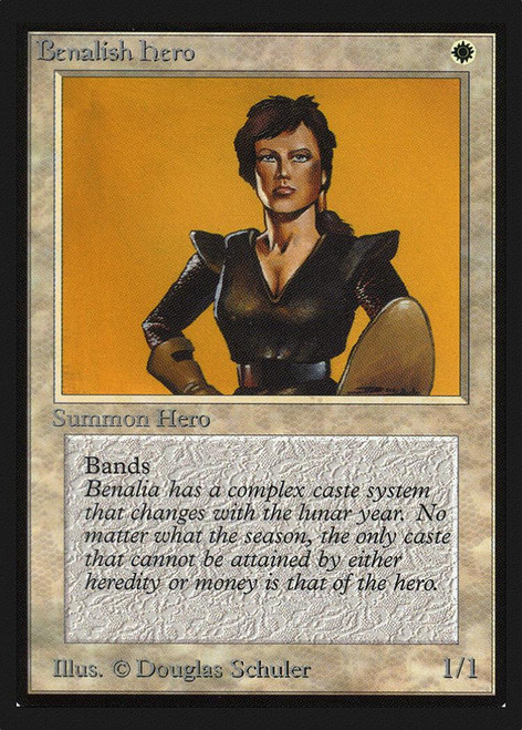 Benalish Hero (Not Tournament Legal)