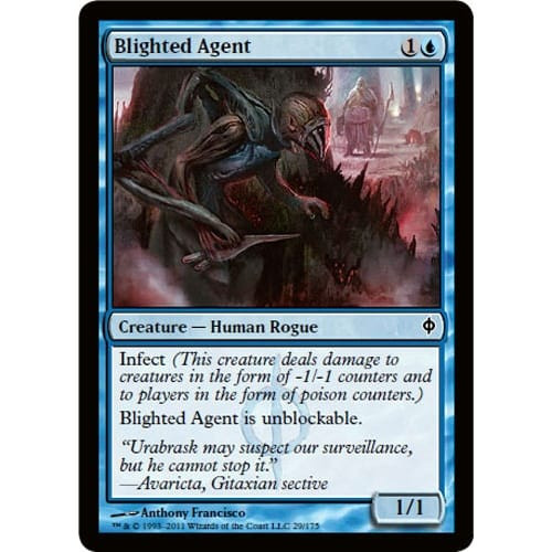 Blighted Agent (foil) | New Phyrexia