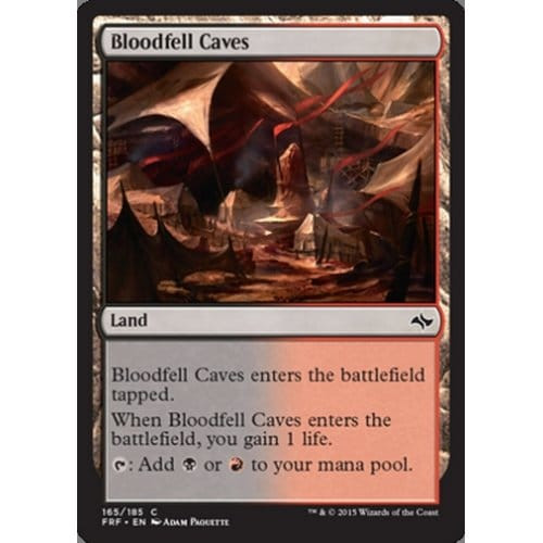 Bloodfell Caves (foil) | Fate Reforged