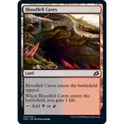 Bloodfell Caves (foil) | Ikoria: Lair of Behemoths