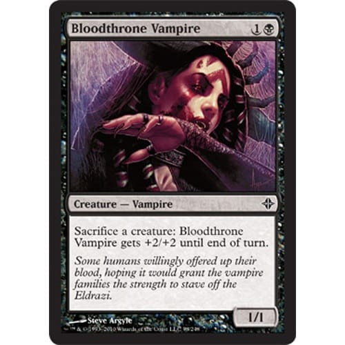 Bloodthrone Vampire