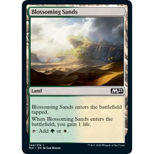 Blossoming Sands (foil) | Core Set 2021