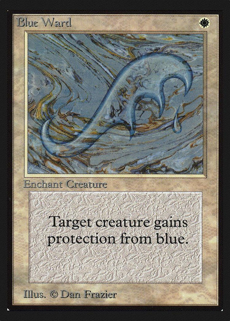 Blue Ward (Not Tournament Legal)