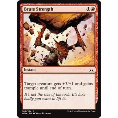 Brute Strength (foil) | Oath of the Gatewatch