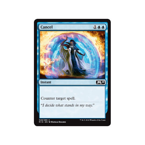 Cancel