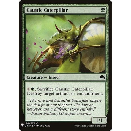 Caustic Caterpillar | Mystery Booster